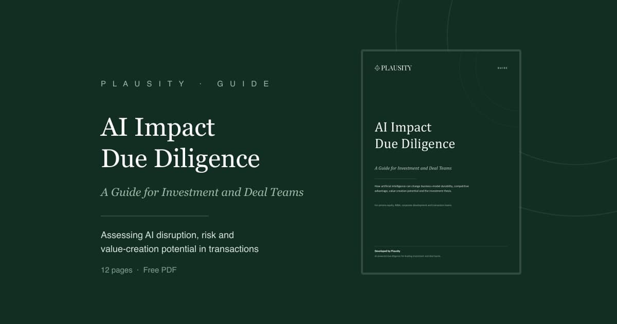 The Investor's Playbook for AI Impact Due Diligence