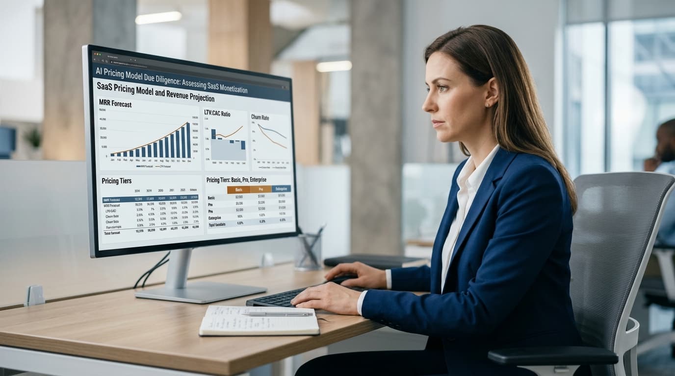 AI Pricing Model Due Diligence: Assessing SaaS Monetization