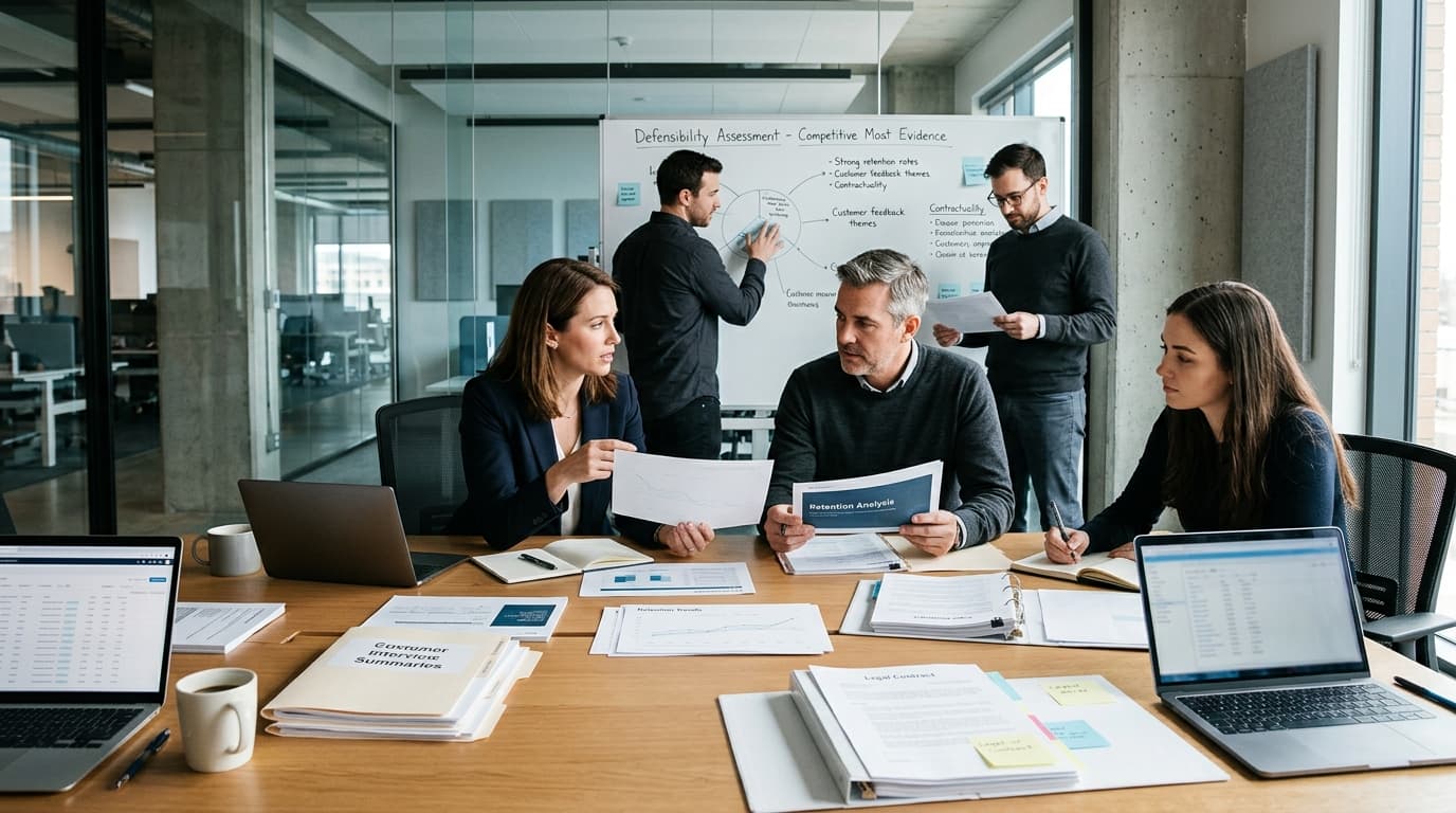 Evaluating Target Defensibility During Commercial Due Diligence