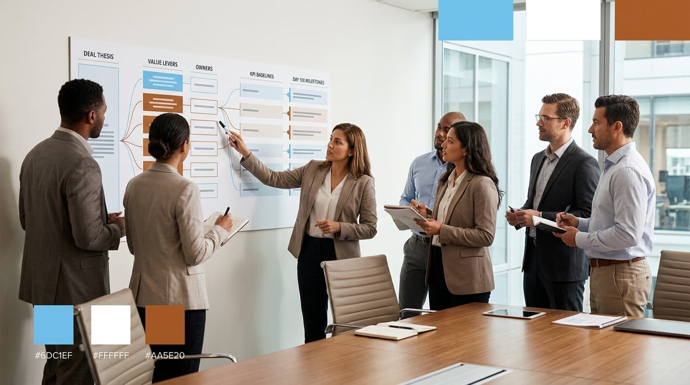M&A Value Creation Playbook: Deal Thesis to First 100 Days