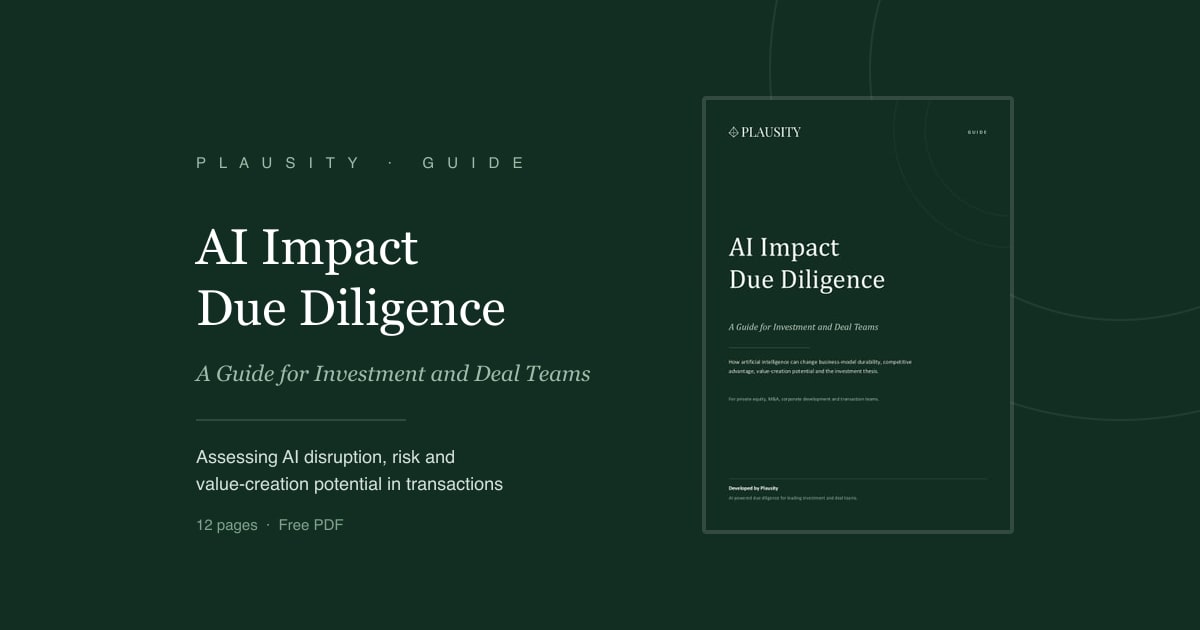 The Investor's Playbook for AI Impact Due Diligence