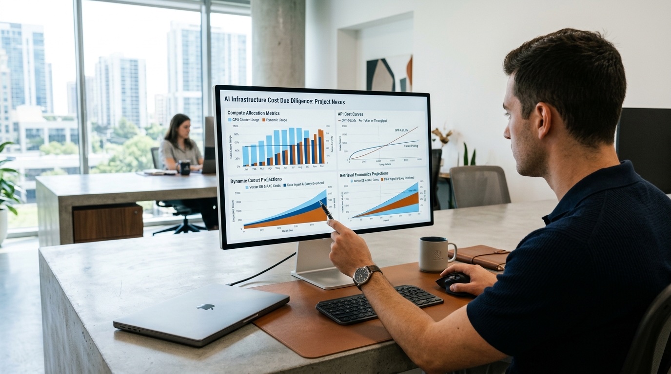 AI Infrastructure Cost Due Diligence: How PE and M&A Teams Should Assess Compute, API and Retrieval Economics
