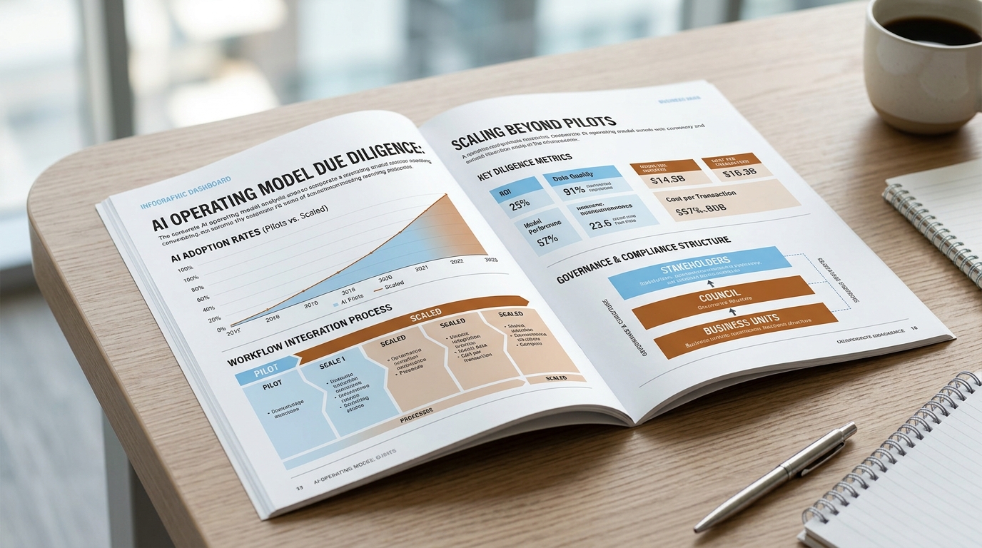AI Operating Model Due Diligence: Can the Target Scale AI Beyond Pilots?