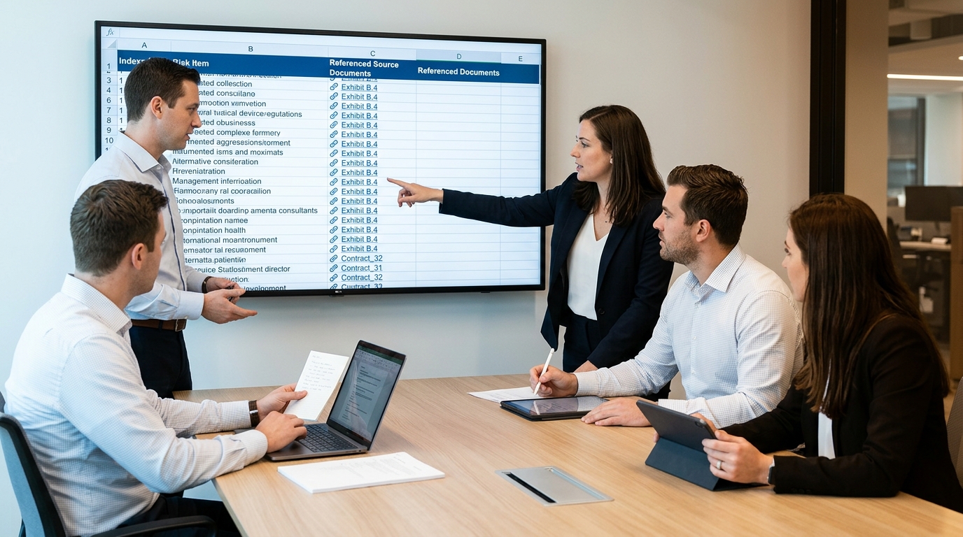 Due Diligence Research Tool: How Deal Teams Build Evidence