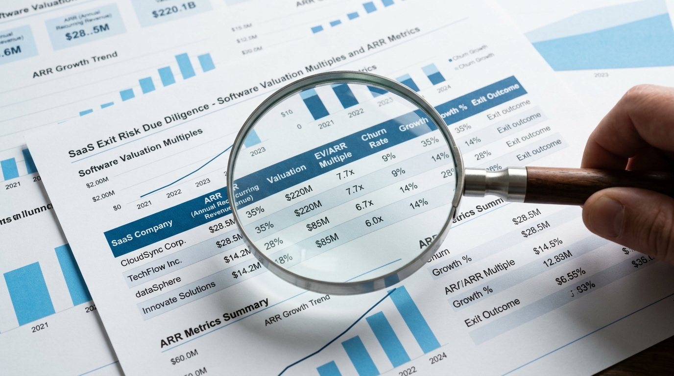 SaaS Exit Risk Due Diligence: Why 2021-2022 Valuations Matter