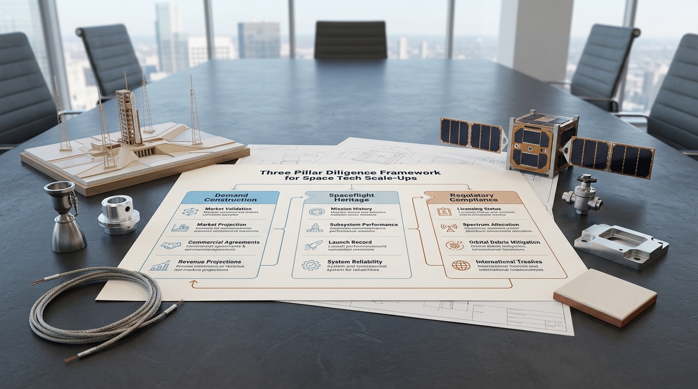 Space-Tech Due Diligence: Bewertung des industriellen Scale-ups